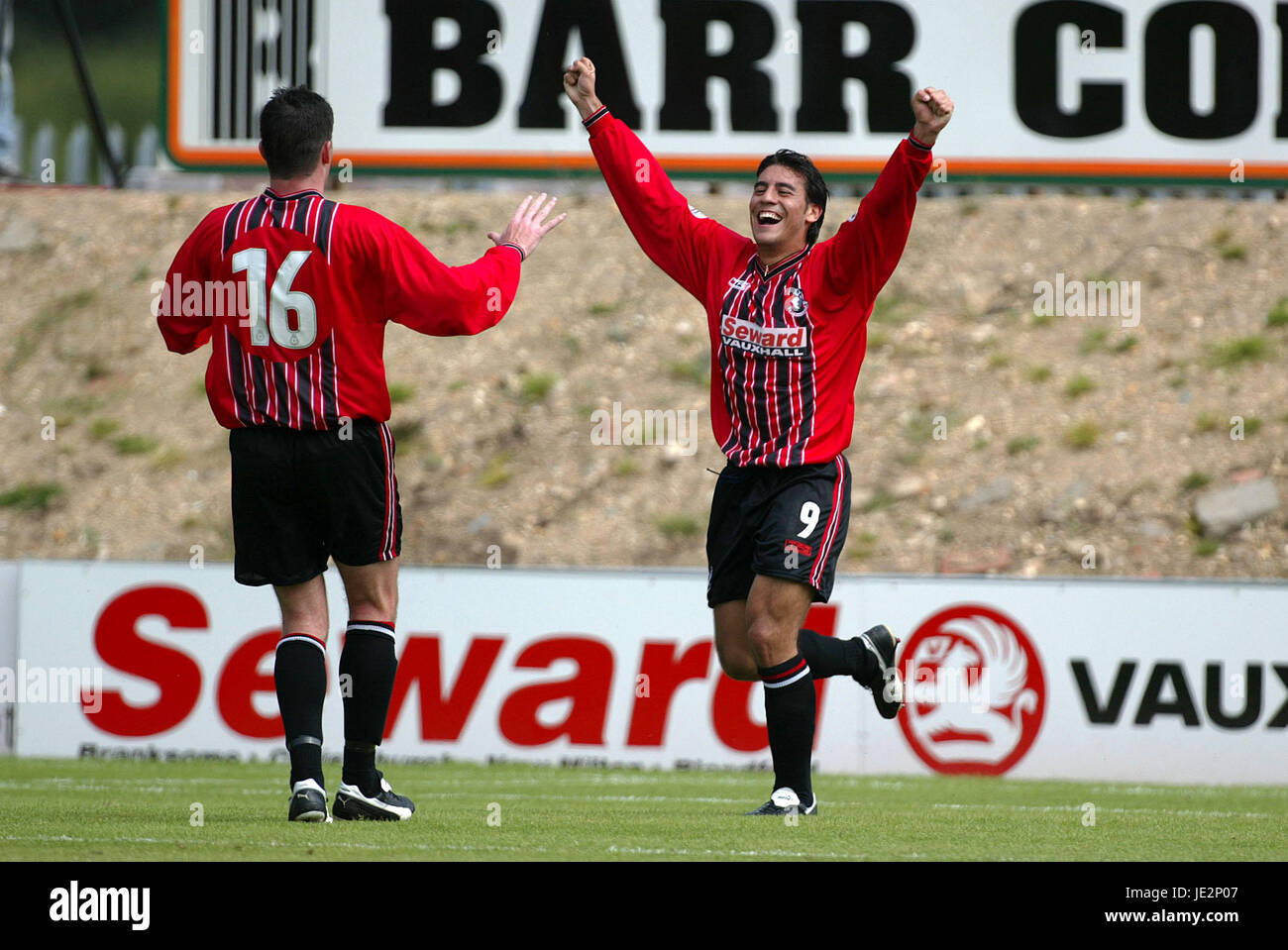 ADRIAN CACERES BOURNMOUTH BOURNMOUTH AFC 27 Juillet 2002 Banque D'Images