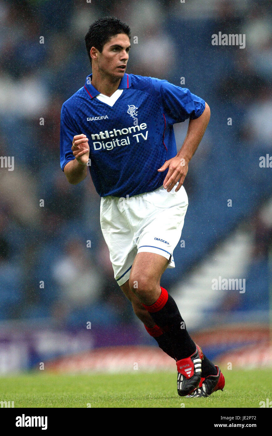 MIKEL ARTETA Glasgow Rangers FC 27 Juillet 2002 Banque D'Images