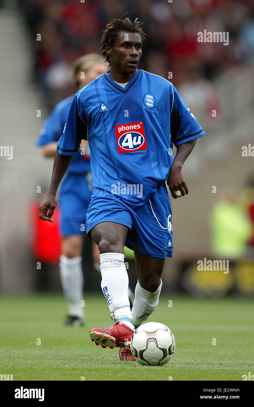 ALIOU CISSE BIRMINGHAM CITY FC RIVERSIDE MIDDLESBROUGH ANGLETERRE 21 Septembre 2002 Banque D'Images