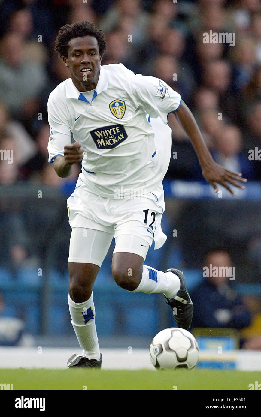 JOSE ROQUE JUNIOR LEEDS UNITED FC ELLAND ROAD LEEDS ANGLETERRE 01 Novembre 2003 Banque D'Images