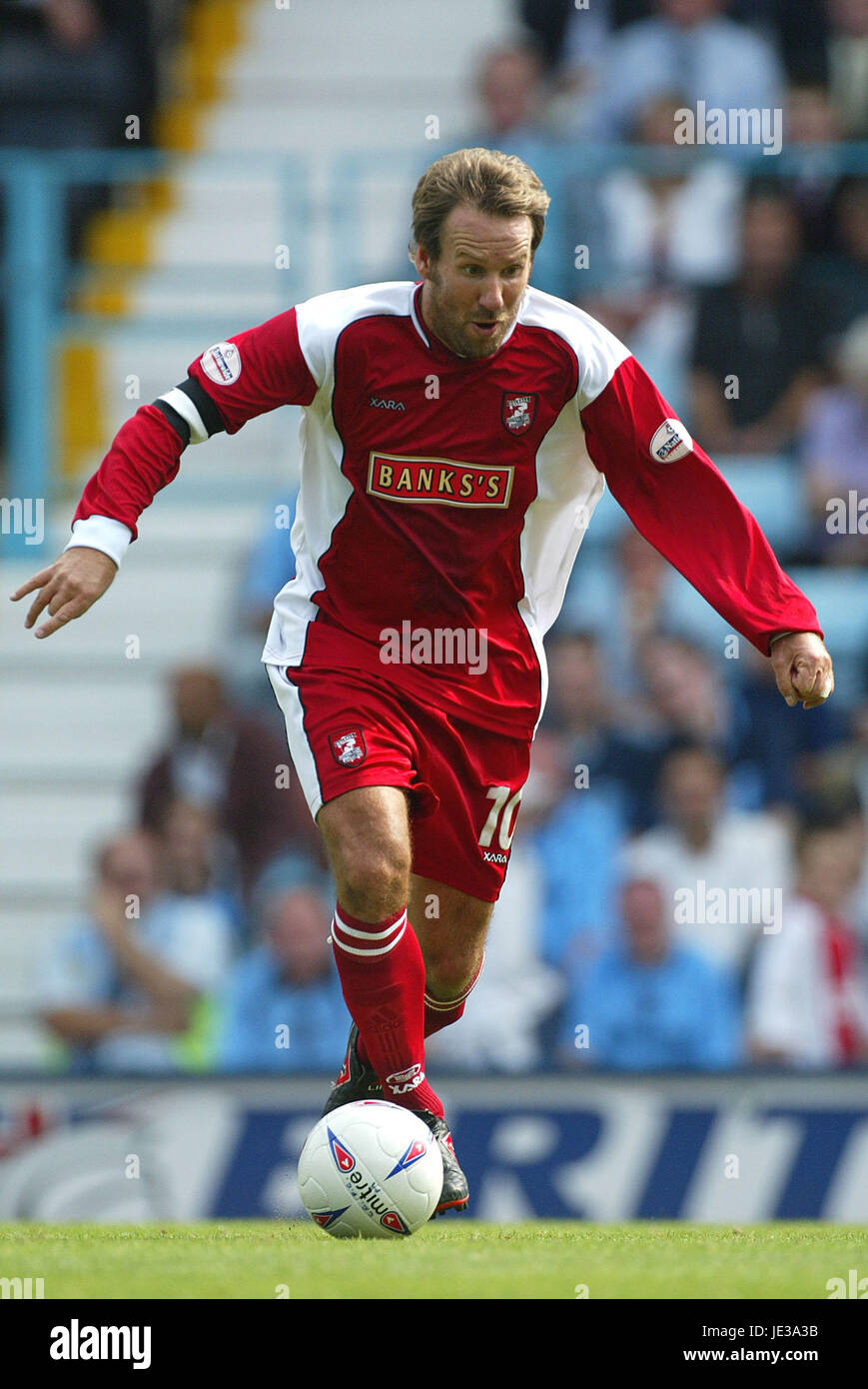 PAUL MERSON WALSALL FC HIGHFIELD ROAD COVENTRY 16 Août 2003 Banque D'Images