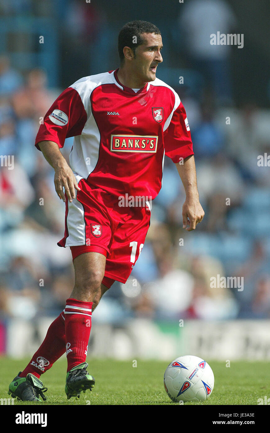 VINNIE SAMWAYS WALSALL FC HIGHFIELD ROAD COVENTRY 16 Août 2003 Banque D'Images