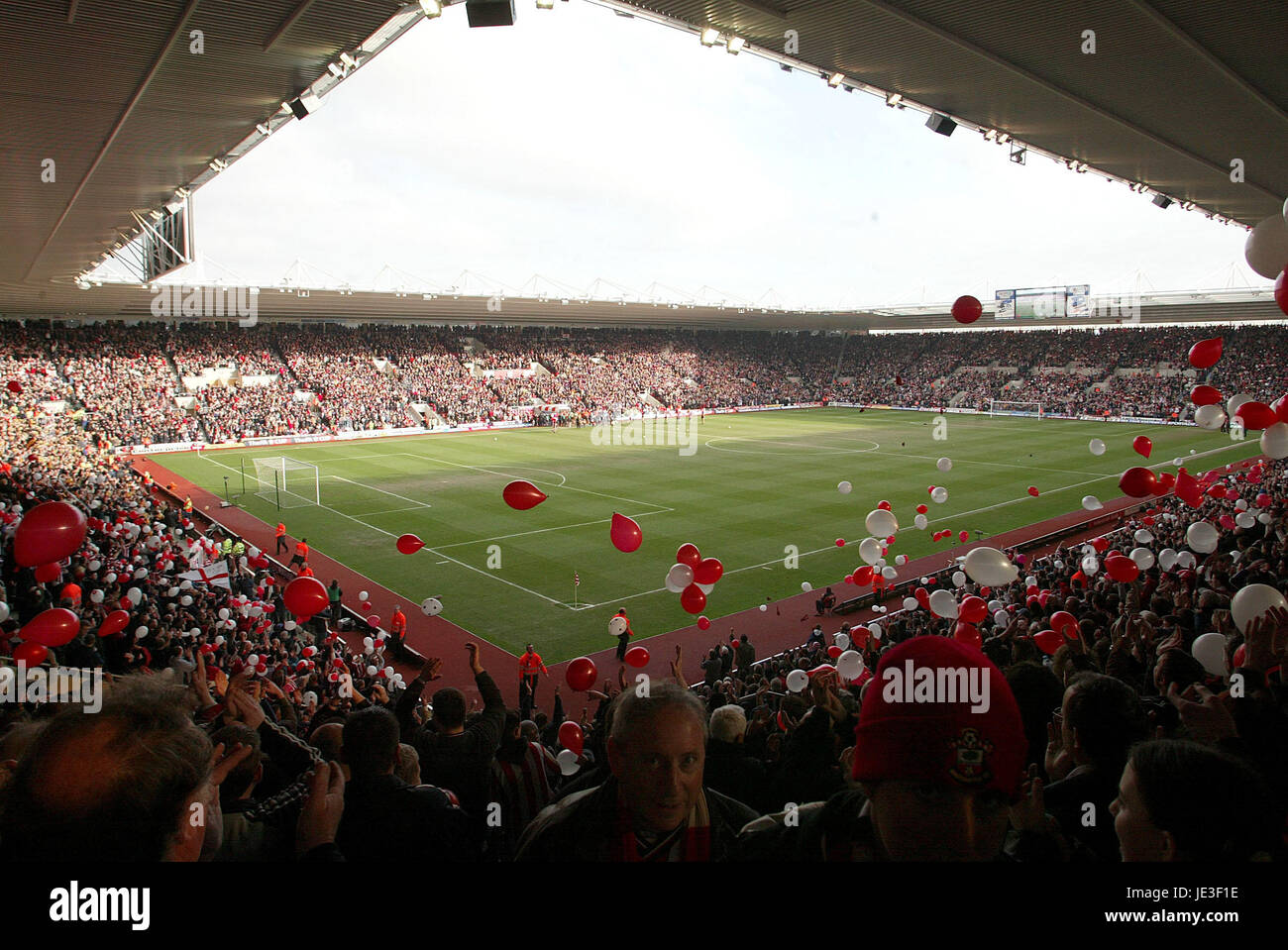 ST. MARY'S STADIUM SOUTHAMPTON FC 09 mars 2003 Banque D'Images