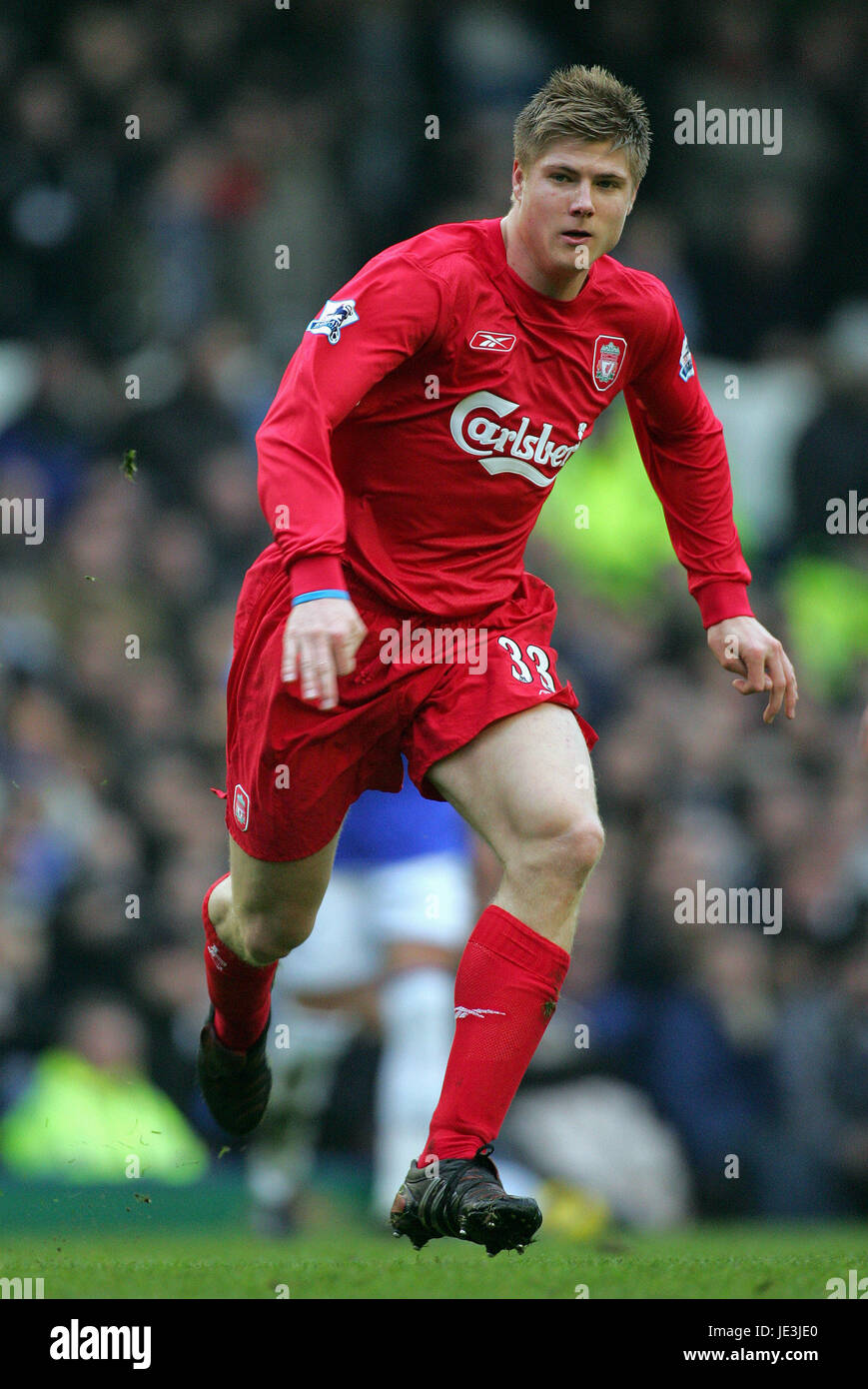 NEIL MELLOR de Goodison Park LIVERPOOL FC Liverpool 11 Décembre 2004 Banque D'Images