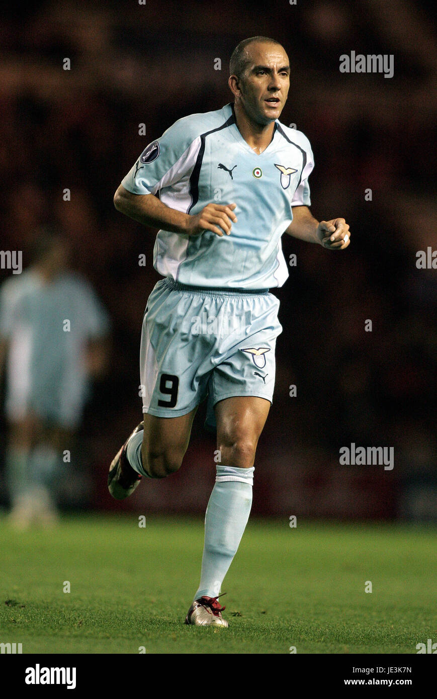 PAOLO DI CANIO LAZIO STADE RIVERSIDE MIDDLESBROUGH ANGLETERRE 04 Novembre 2004 Banque D'Images