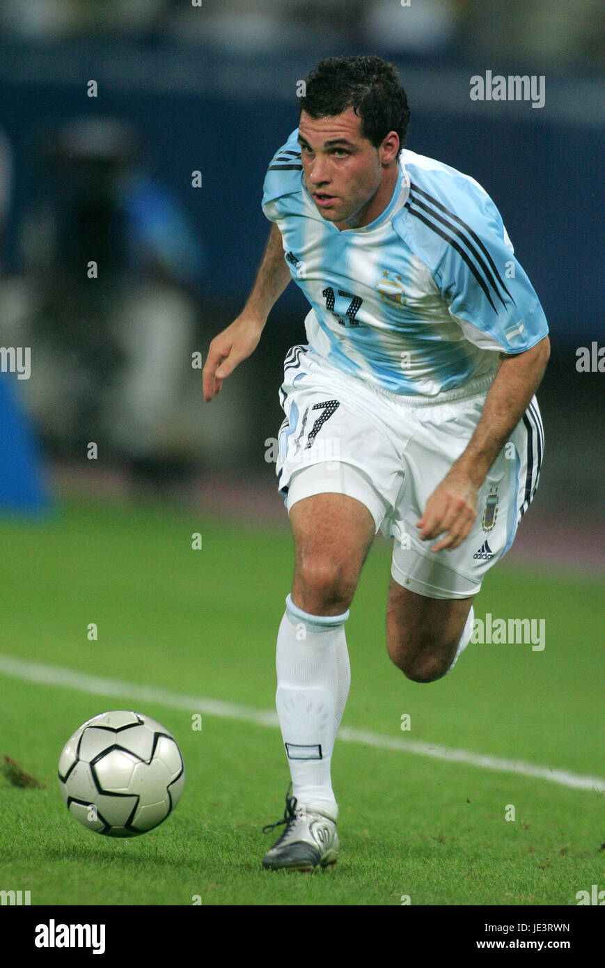 MARIANO GONZALEZ ARGENTINE Athènes Grèce 18 Août 2004 Banque D'Images