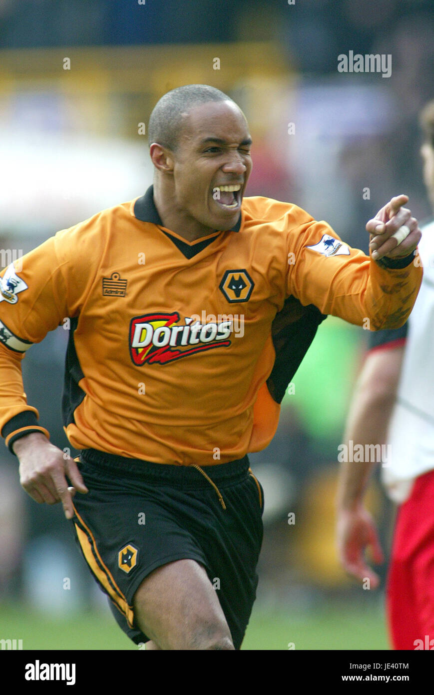 PAUL INCE Wolverhampton Wanderers FC MOLINEUX WOLVERHAMPTON ENGLAND 21 Février 2004 Banque D'Images