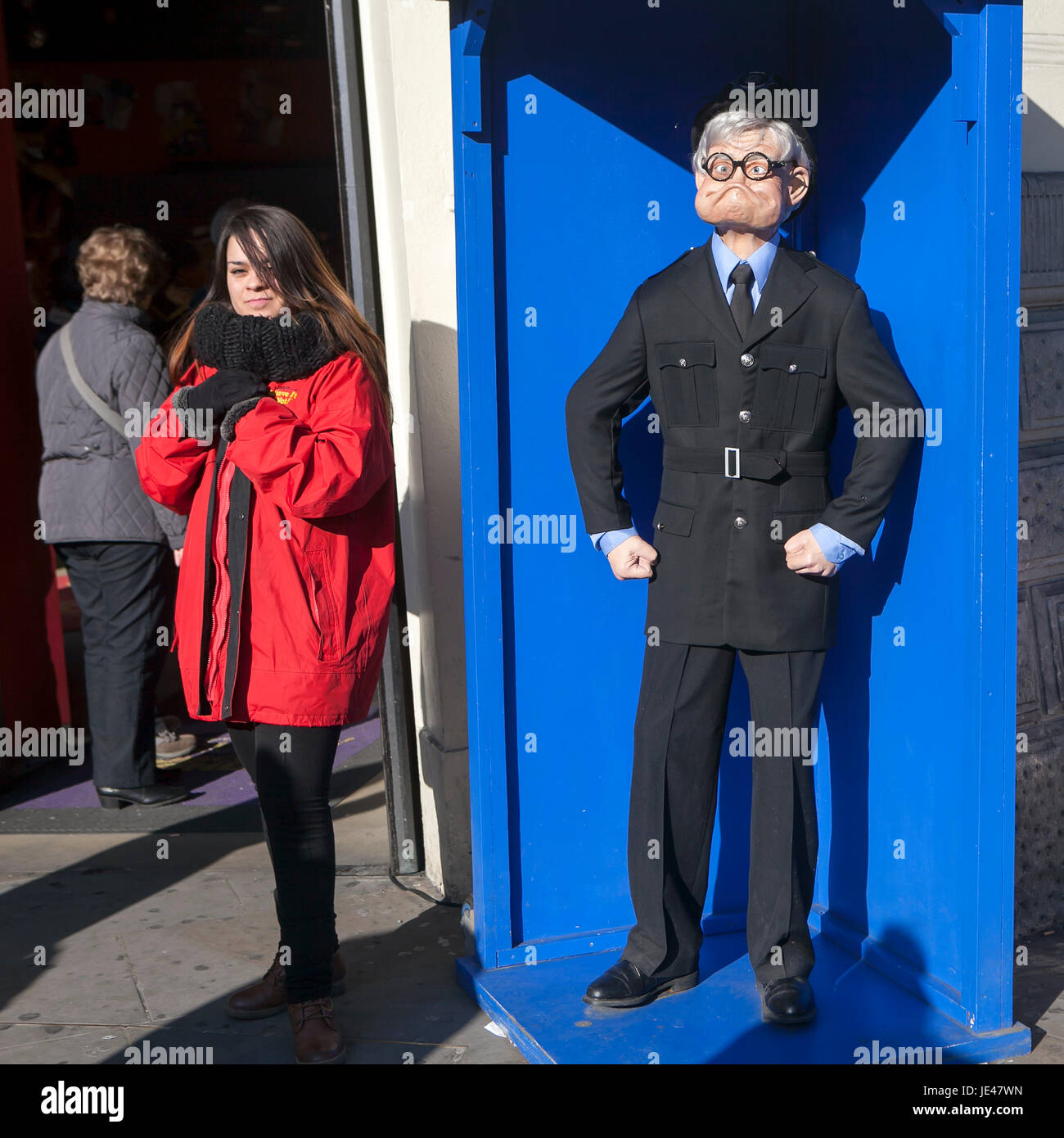 Londres, ANGLETERRE - 12 juillet 2016 Drôle de Monde Homme Ripleys Croyez-le ou non, la ville de London England Banque D'Images