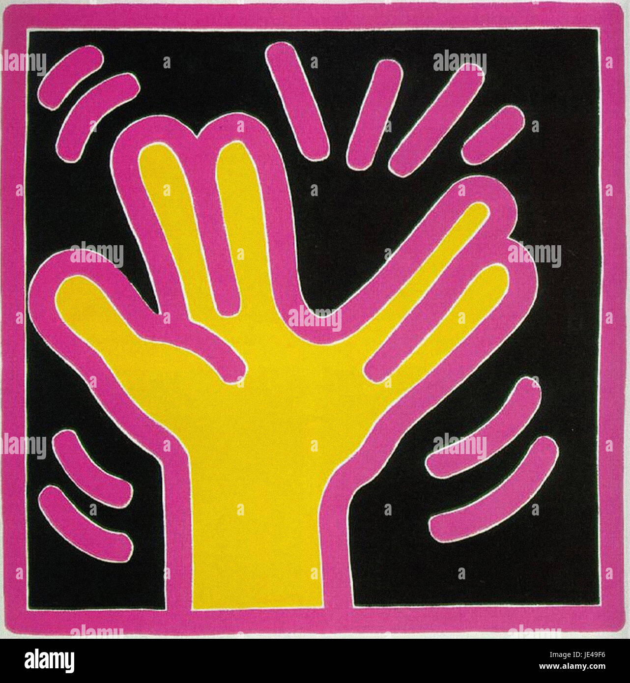 Keith Haring Untitled Banque D'Images