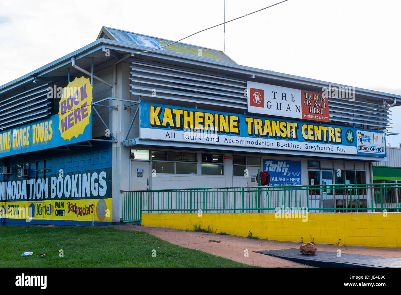 Centre de Transit de Katherine, dans le Territoire du Nord, petite ville de Katherine. NT. L'Australie. Banque D'Images