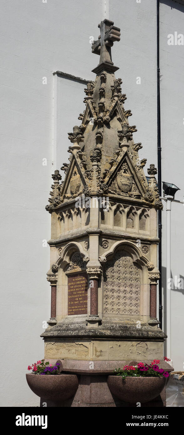 L'Angleterre, l'Oxfordshire, Henley, Phillimore fontaine Banque D'Images