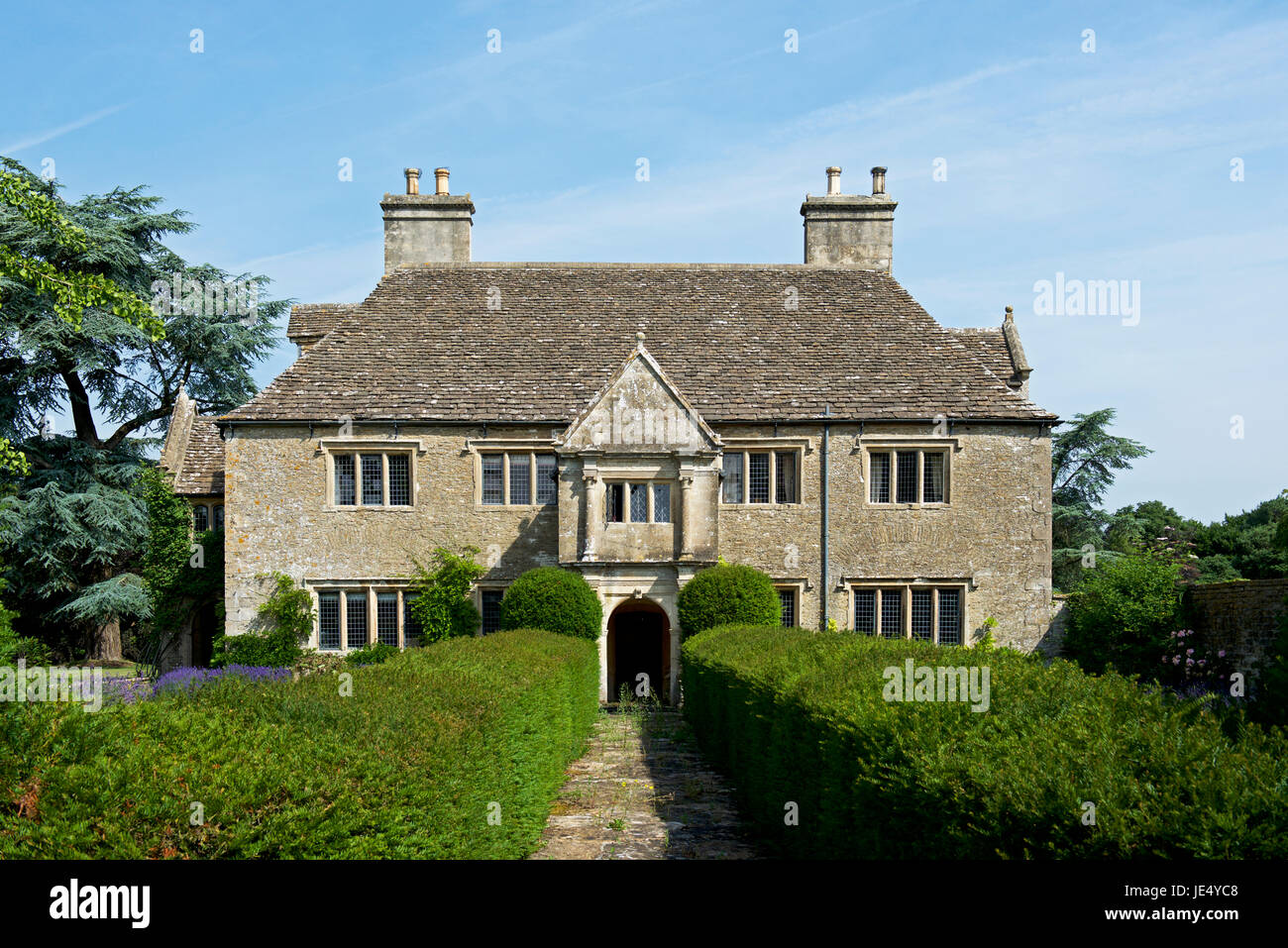 Manor House dans le village de Norton, près de Malmesbury, Wiltshire, Angleterre, Royaume-Uni Banque D'Images