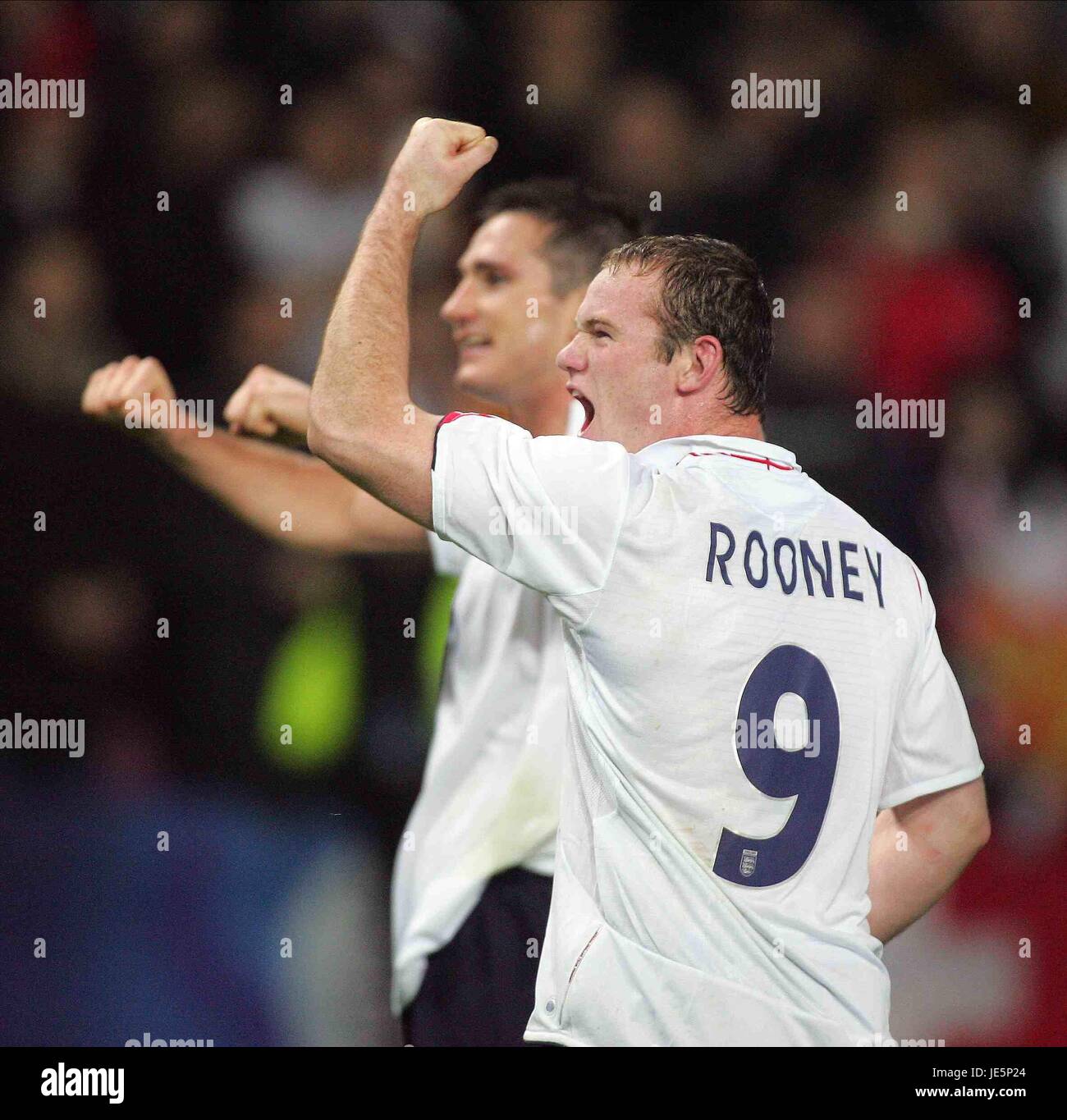 WAYNE ROONEY, l'Angleterre v l'Argentine, l'Angleterre v l'Argentine, 2005 Banque D'Images