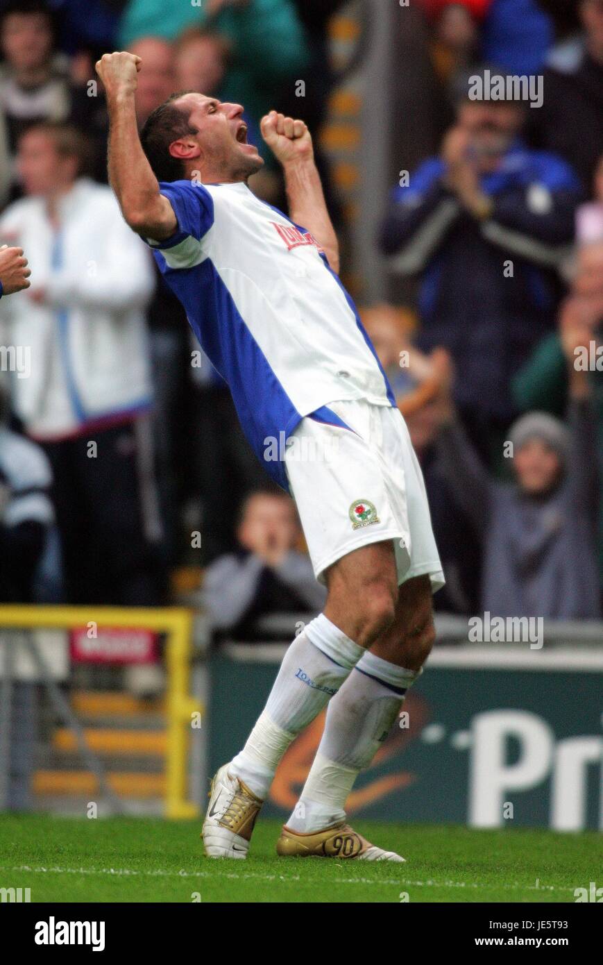 SHEFKI KUQI Blackburn Rovers v WEST BROM le 01 octobre 2005 Banque D'Images