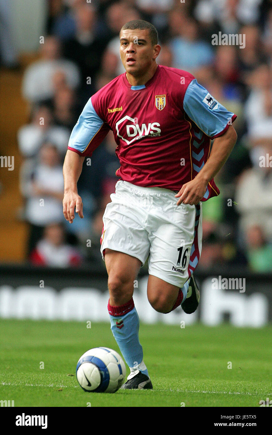 Wilfred Bouma of Aston Villa lies in pain after a horrific injury to... News Photo - Getty Images