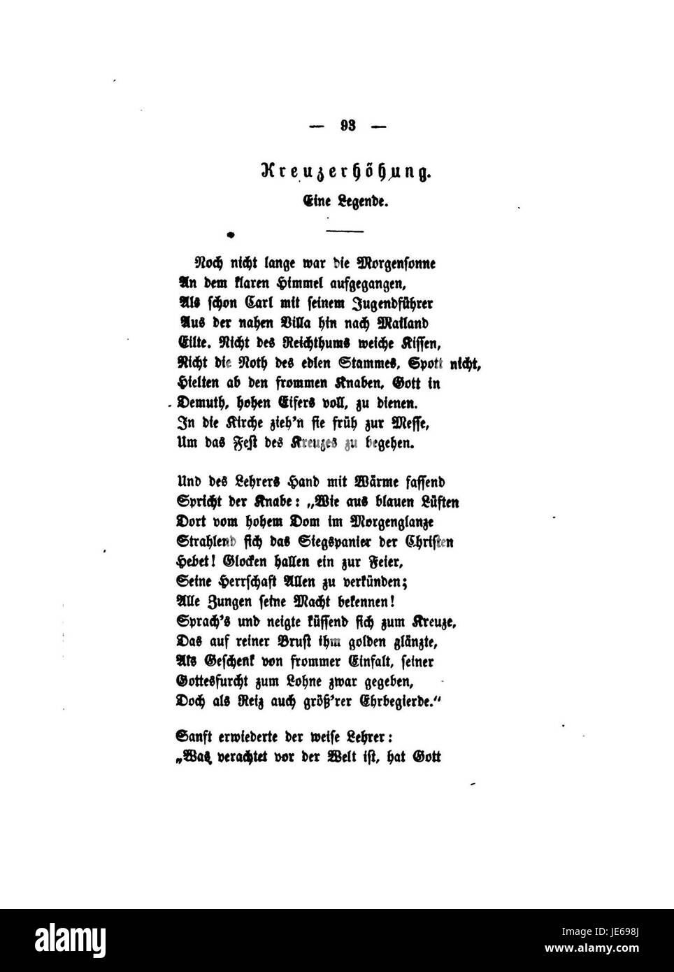 Blumenlese aus den neuen Schweizerischen Dichtern (Collection de fleurs des nouveaux poètes suisses) est une œuvre littéraire consacrée à la poésie suisse moderne. Il met en lumière les poètes émergents et leurs contributions à la littérature suisse contemporaine. Banque D'Images