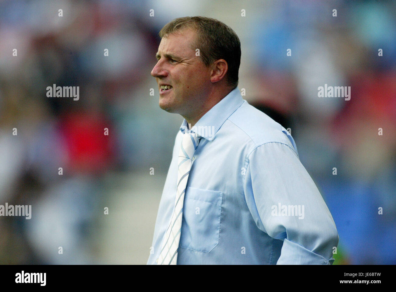 PAUL JEWELL Wigan Athletic FC stade JJB WIGAN ANGLETERRE 14 Août 2005 Banque D'Images