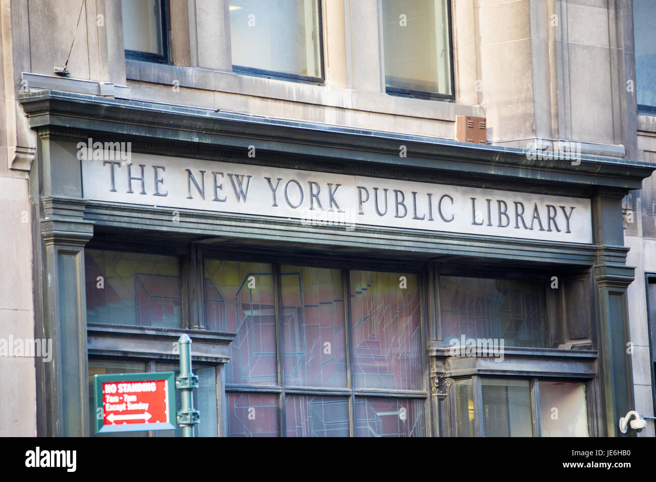 Bibliothèque mi Manhattan, New York Public Library, New York City, USA Banque D'Images