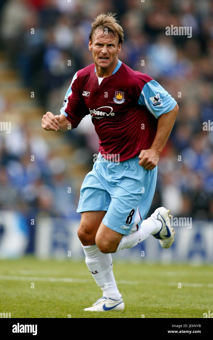 TEDDY SHERINGHAM West Ham United FC FRATTON PARK PORTSMOUTH ANGLETERRE 14 Octobre 2006 Banque D'Images