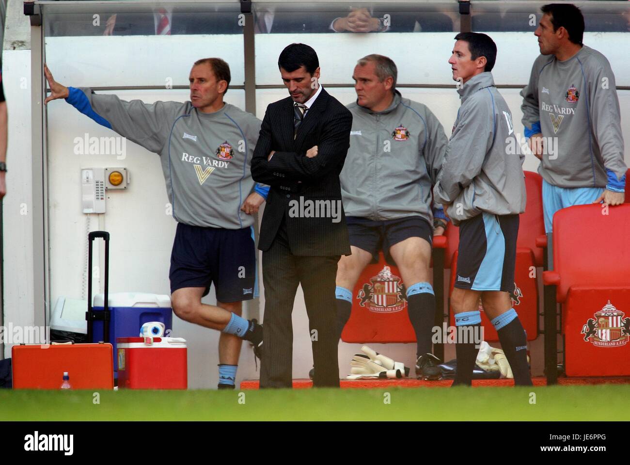 KEANE RICHARDSON CARTER STADIUM OF LIGHT DE SUNDERLAND AFC SUNDERLAND ANGLETERRE 30 Septembre 2006 Banque D'Images