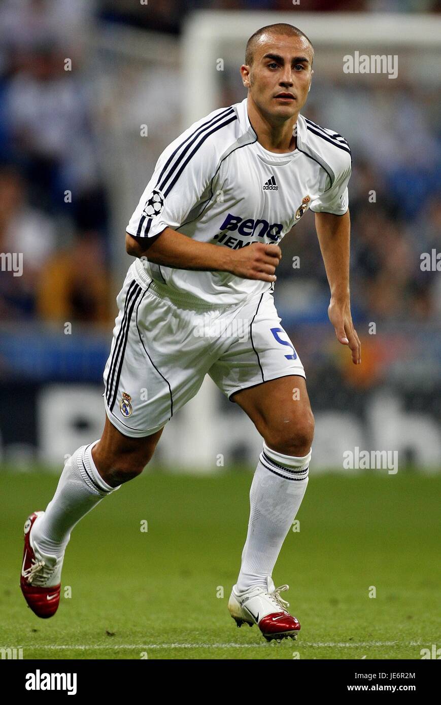 Photo Dédicacée Fabio Cannavaro – Encadrée Avec Certificat – Real Madrid – Football