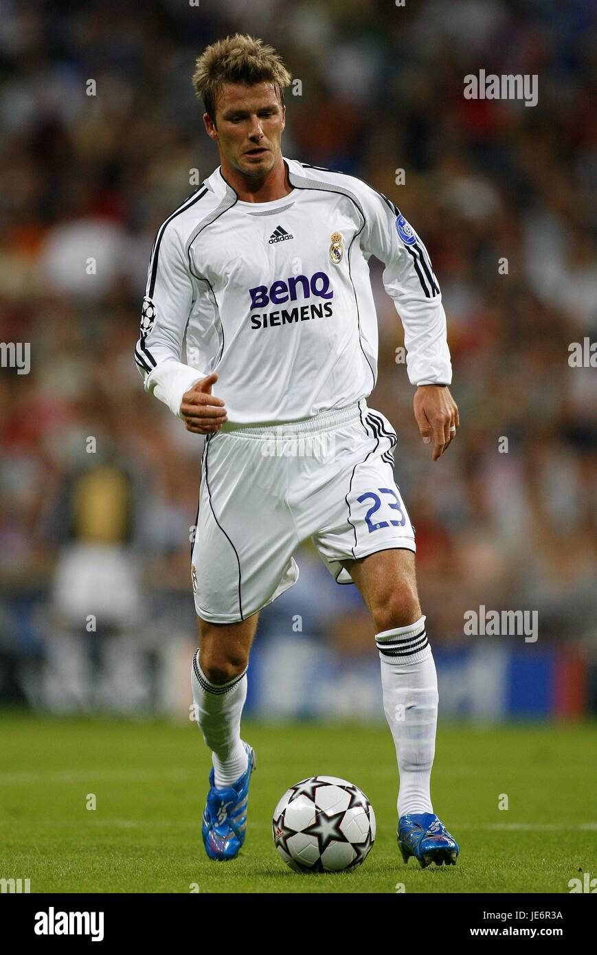 DAVID BECKHAM REAL MADRID CF LE BERNABEU MADRID ESPAGNE 26 Septembre 2006  Photo Stock - Alamy