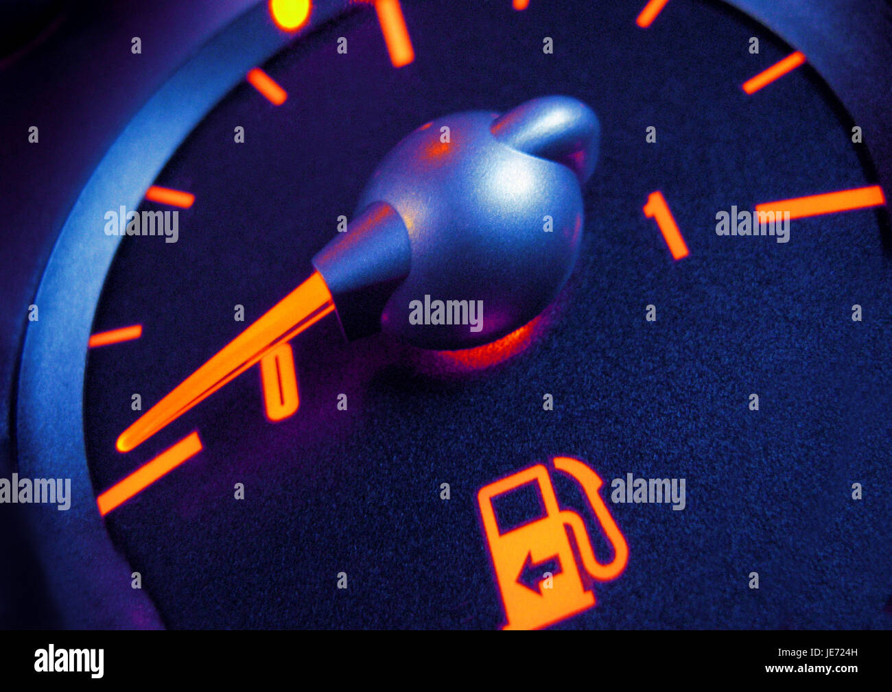 Jauge de carburant, Banque D'Images