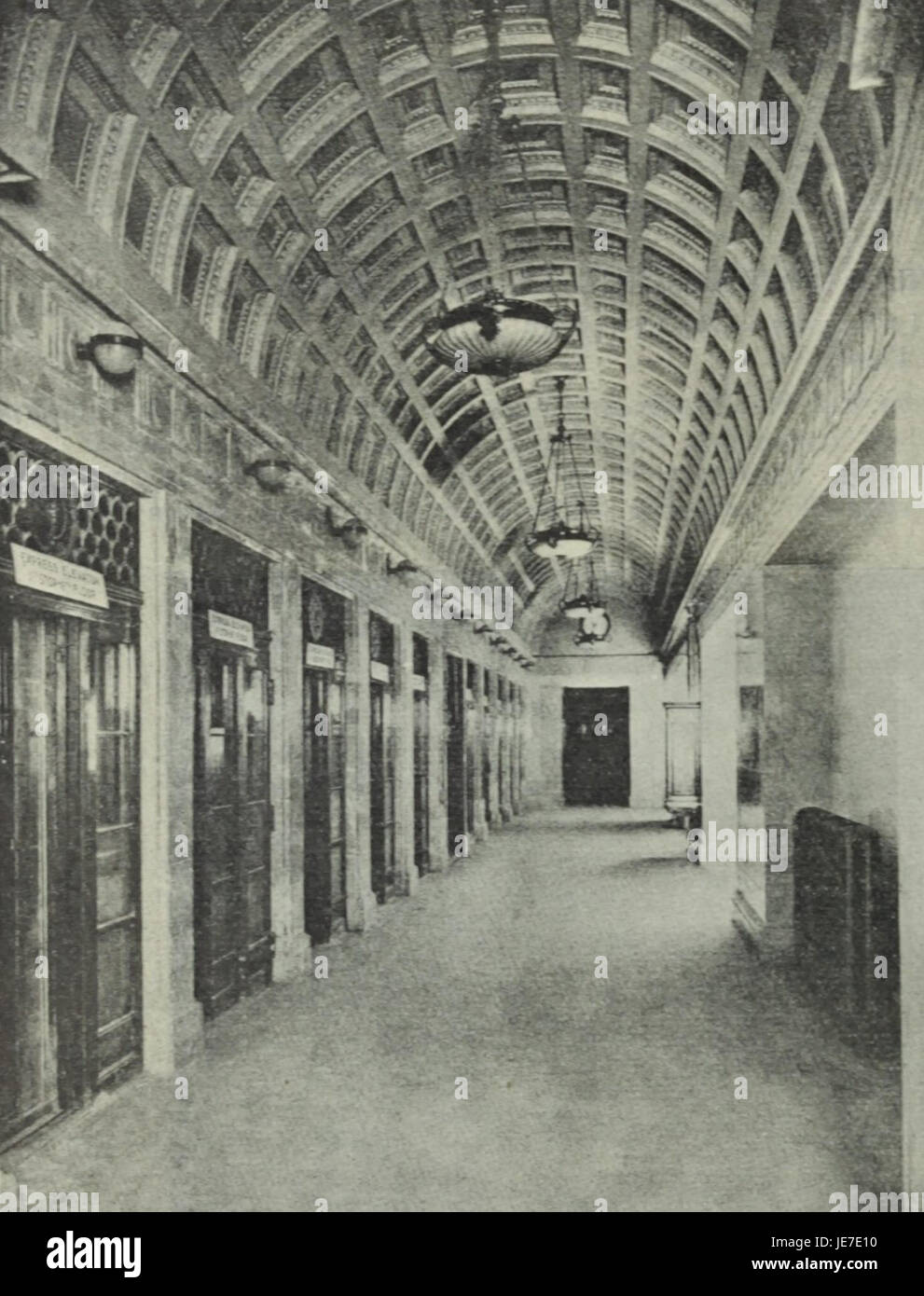 Bankers Trust Building Vestibule Banque D'Images