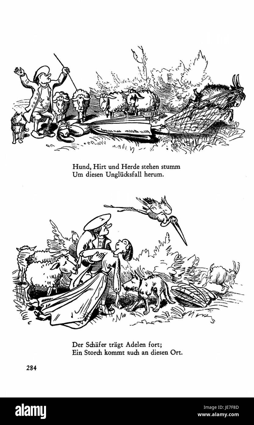 'Busch Werke v1' fait référence à une série d'œuvres de l'artiste Busch, avec cette page spécifique contenant une représentation significative ou un sujet d'intérêt. L’œuvre explore des thèmes de la nature, de la culture ou de l’existence humaine. Banque D'Images