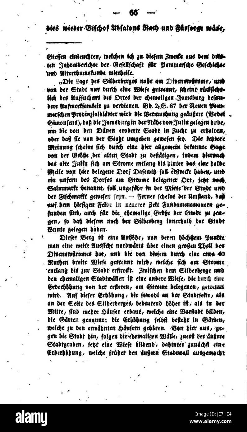 Une page tirée de 'de Baltische Studien', un travail scientifique axé sur l'histoire, la culture et le patrimoine de la région Baltique, volume AF 01 066. Banque D'Images