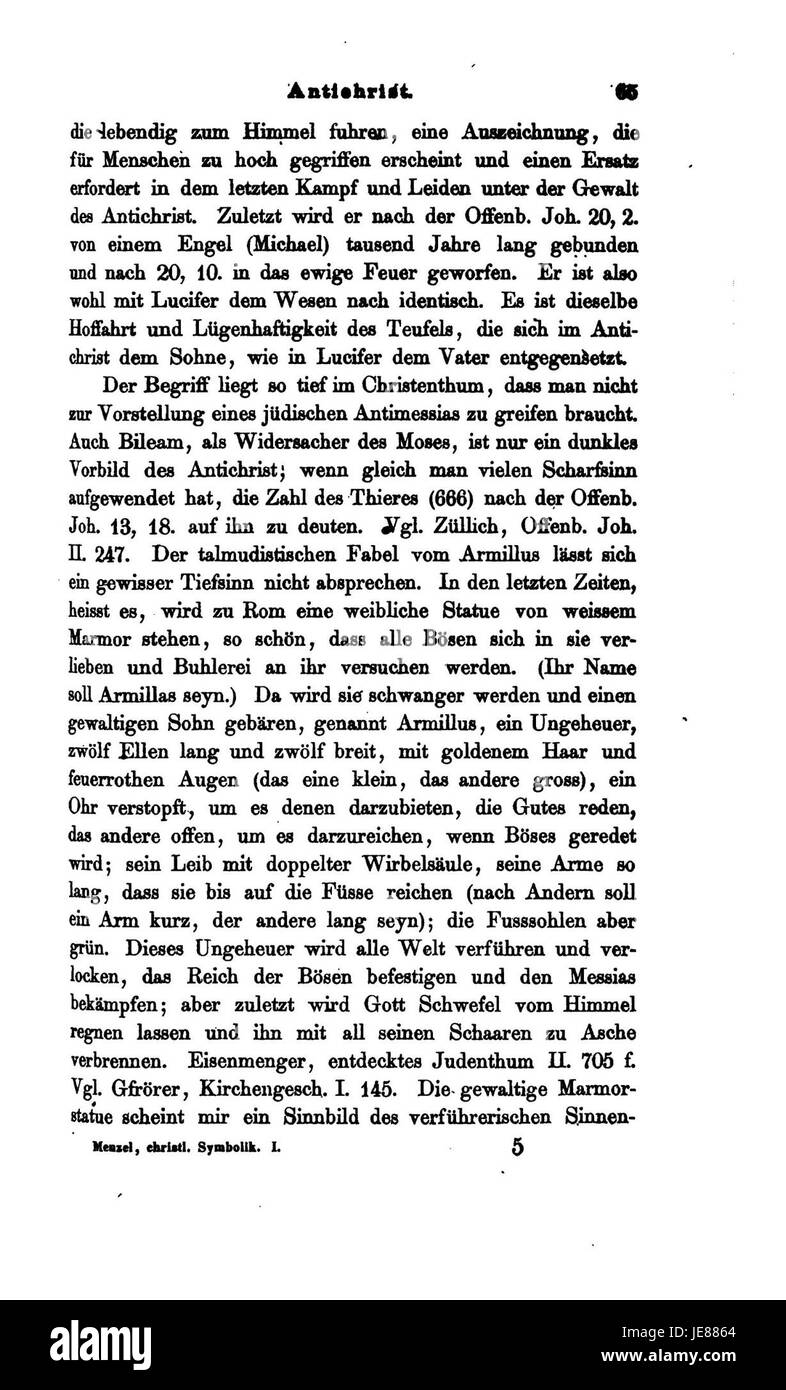 Image de 'Christliche Symbolik' par Adolph Menzel, planche 65, illustrant le symbolisme chrétien dans l'art, en se concentrant sur des éléments iconographiques et des thèmes religieux. Banque D'Images