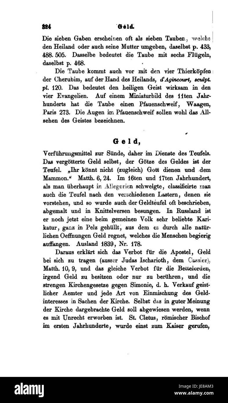 'Christliche Symbolik' de Menzel explore les symboles chrétiens utilisés dans l'art religieux, examinant leurs significations et leur signification dans des contextes théologiques et culturels. Banque D'Images