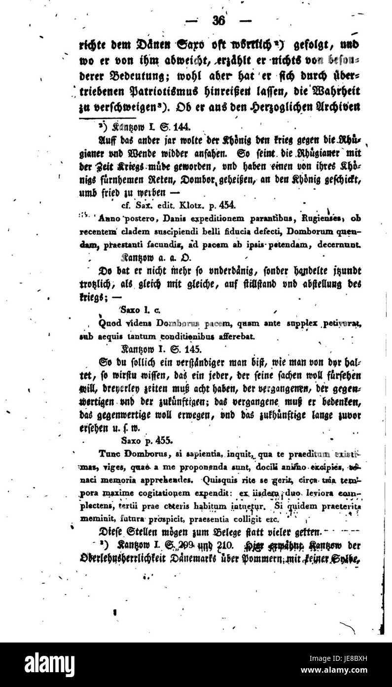 Une page tirée du *de Baltische Studien*, une revue scientifique consacrée à l'histoire, à la culture et aux langues de la région Baltique, des premiers numéros de la publication. Il sert de source académique pour comprendre les traditions baltes. Banque D'Images