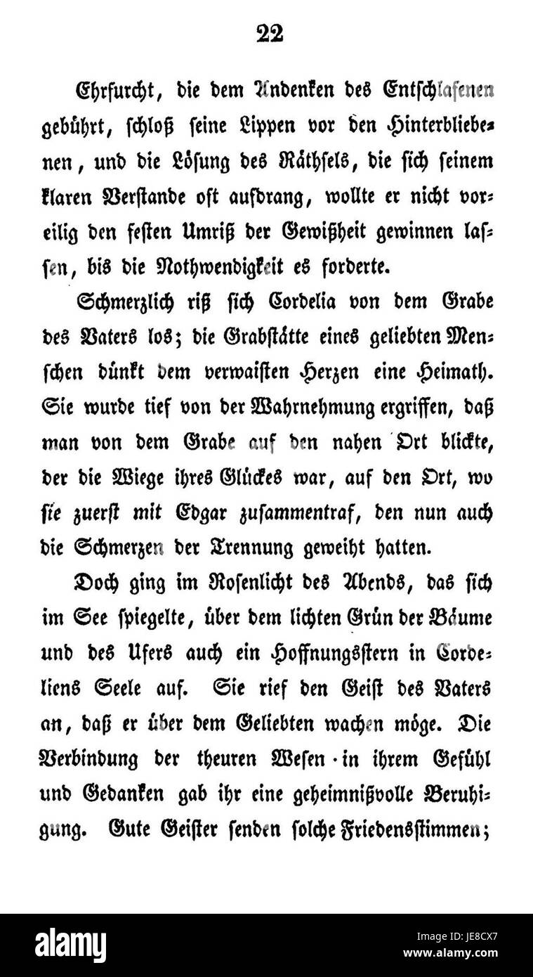 Une illustration de 'de Cordelia' de Wolzogen, mettant en valeur les personnages et les thèmes de l'histoire. L'œuvre donne vie aux éléments clés du récit, dépeignant l'intensité émotionnelle de l'œuvre. Banque D'Images