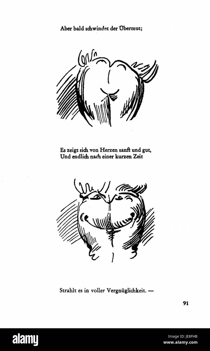 Une page de la série 'Busch Werke', volume 3, page 089, présentant une œuvre technique ou artistique, probablement de la collection de gravures ou de dessins de la série. Banque D'Images