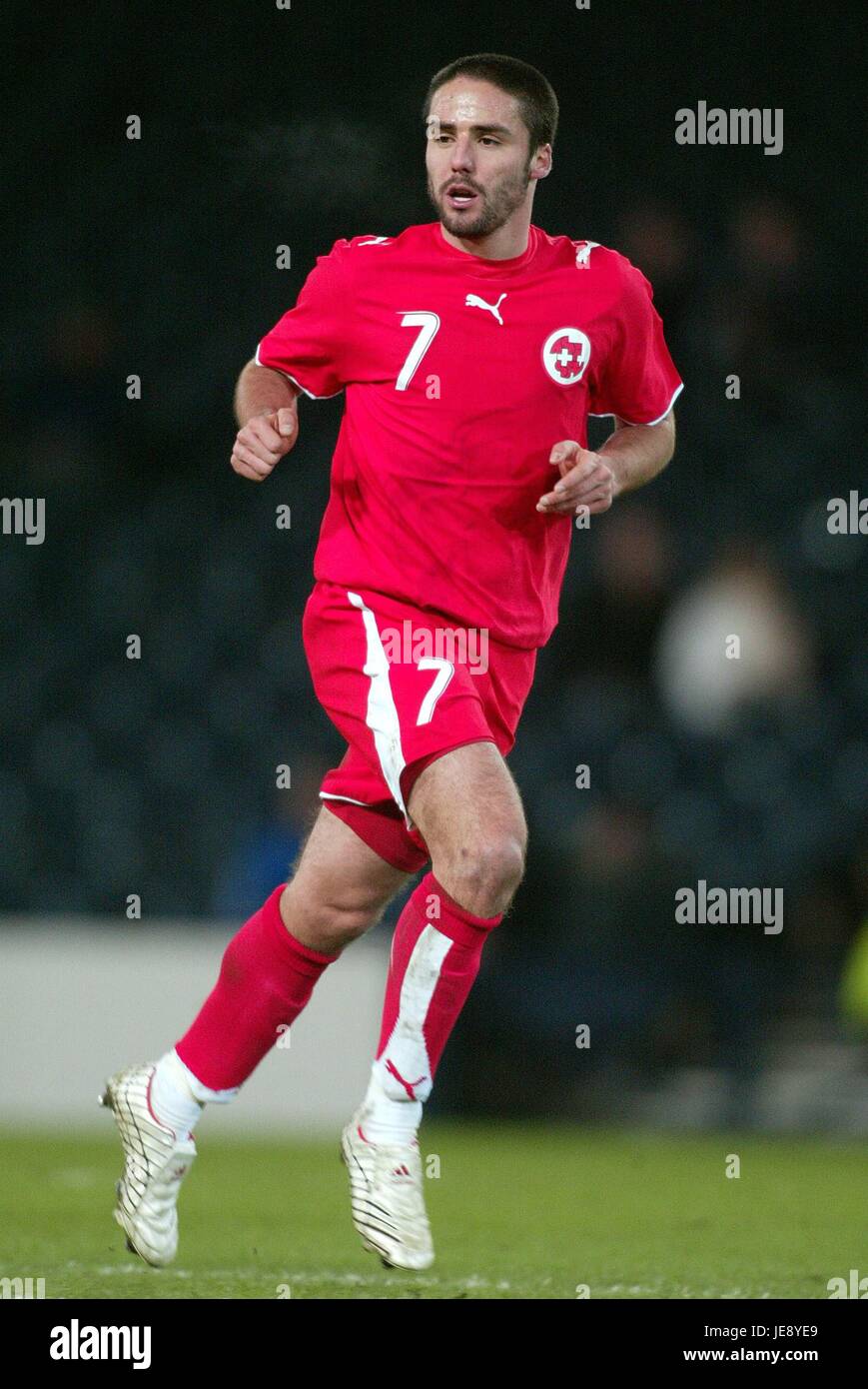 RICARDO CABANAS SUISSE & FC KOLN HAMPDEN PARK GLASGOW ECOSSE 01 Mars 2006 Banque D'Images