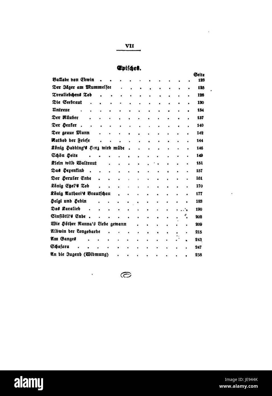 Cette image est tirée de 'de Gedichte', un recueil de poèmes de Hertz W. le texte reflète les qualités lyriques et expressives de l'œuvre du poète, explorant les thèmes de la nature, de l'émotion et de l'expérience humaine à travers les vers. Les poèmes offrent un aperçu de l'atmosphère culturelle et littéraire de l'époque. Banque D'Images