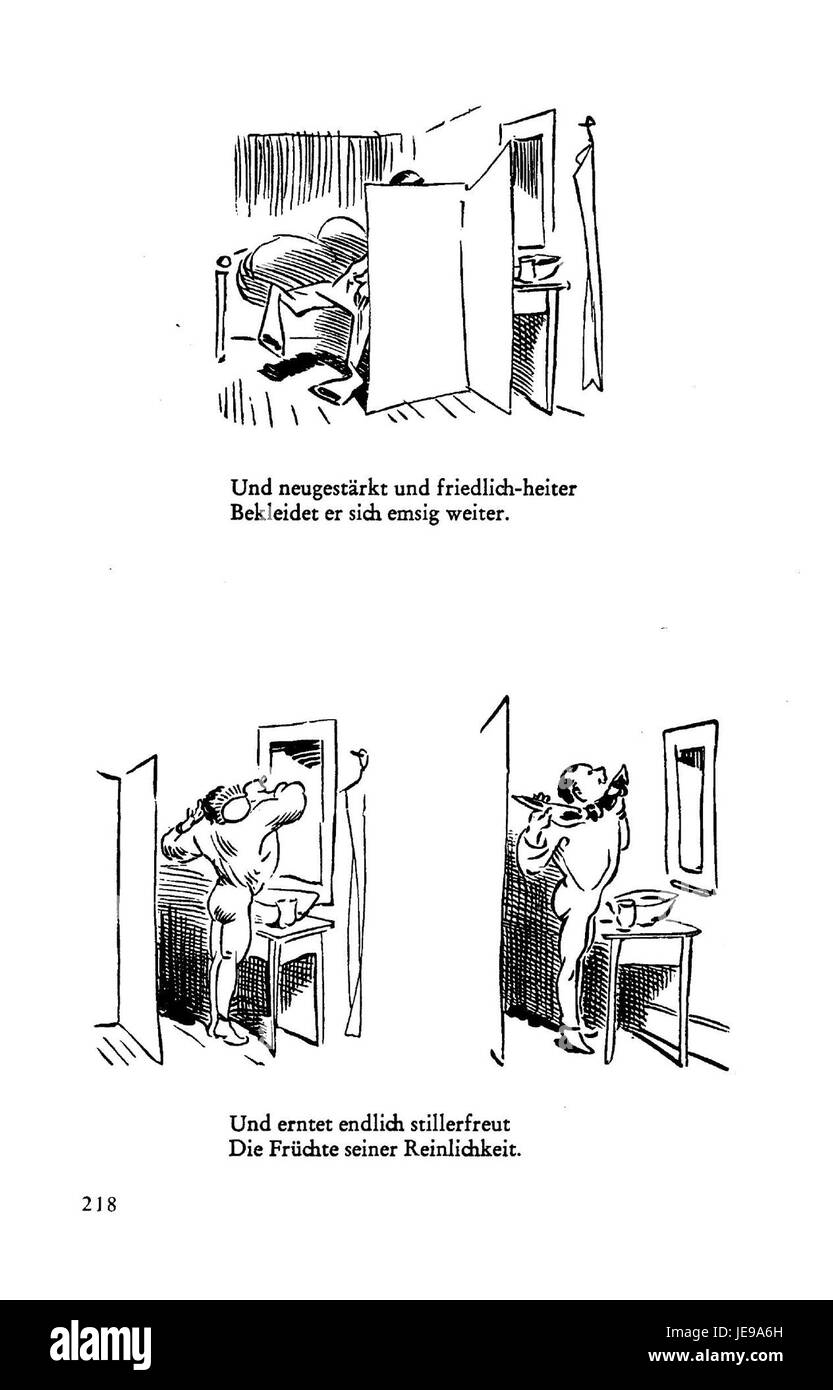 Une page du catalogue Busch Werke montrant un modèle ou un design spécifique, offrant un aperçu des caractéristiques et spécifications de l'article ou du produit. Banque D'Images