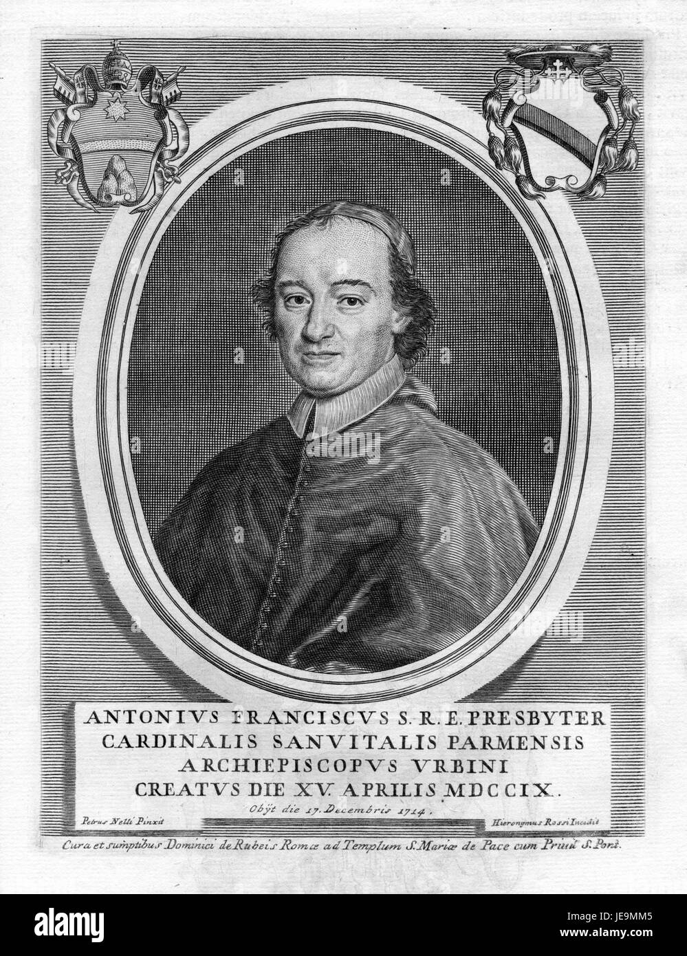 Antonio Francesco Sanvitale était un noble italien influent et mécène des arts pendant la Renaissance, connu pour son soutien aux efforts artistiques et culturels en Italie. Banque D'Images