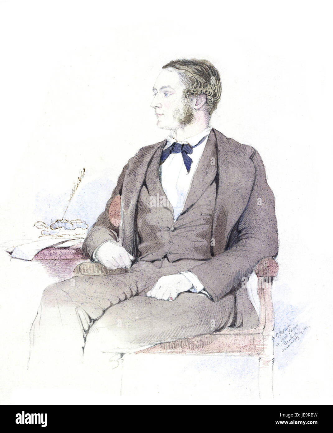 Arthur Purves Phayre était un administrateur colonial britannique, connu pour son travail en Inde et ses contributions à l'étude de l'histoire et de l'ethnographie indiennes. Ses écrits portent sur la culture indienne, les systèmes sociaux et la gouvernance. Banque D'Images