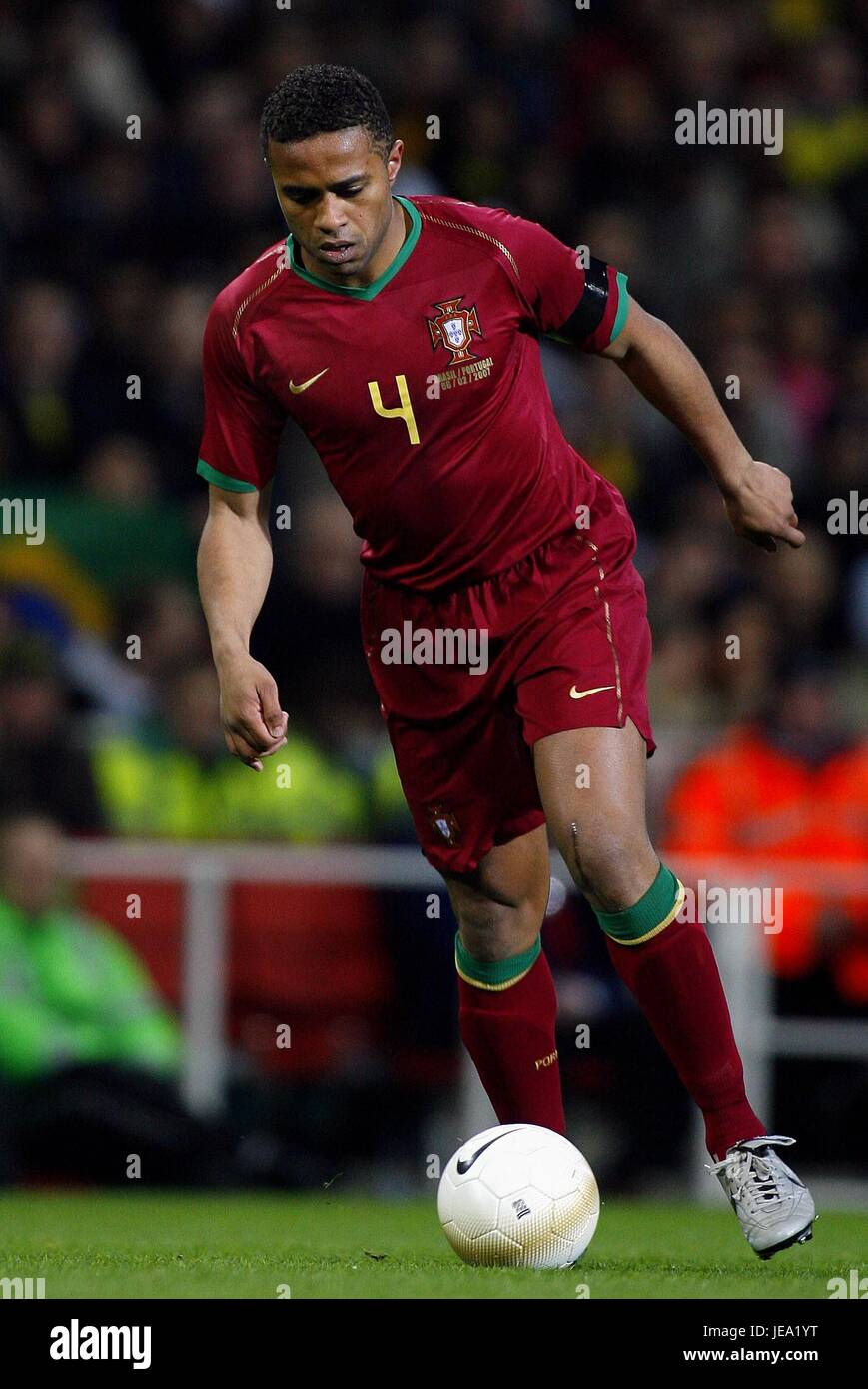 JORGE ANDRADE PORTUGAL & DEPORTIVO LA COROGNE L'Emirates Stadium ARSENAL LONDON 06 Février 2007 Banque D'Images