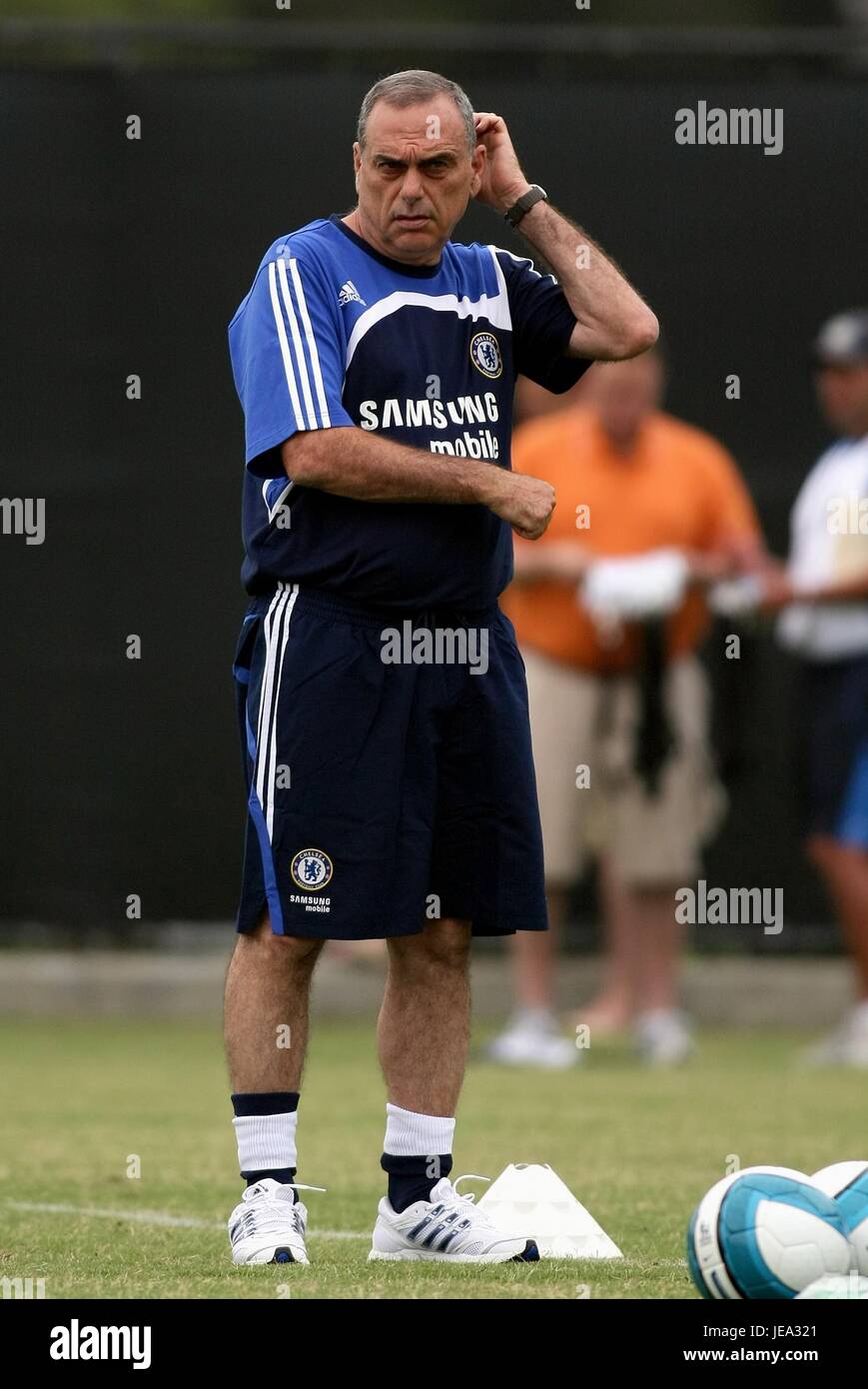 AVRAM GRANT DIRECTEUR DE CHELSEA FOOTBALL LOS ANGELES CALIFORNIA USA 10 Juillet 2007 Banque D'Images