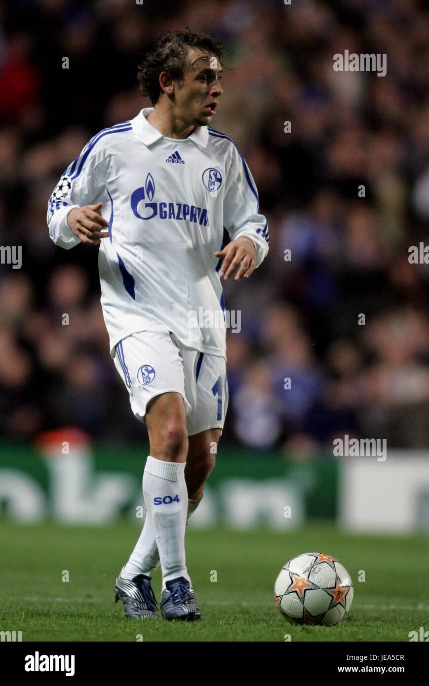 SCHALKE RAFINHA 04 Stamford Bridge Londres Angleterre 24 octobre 2007 Banque D'Images