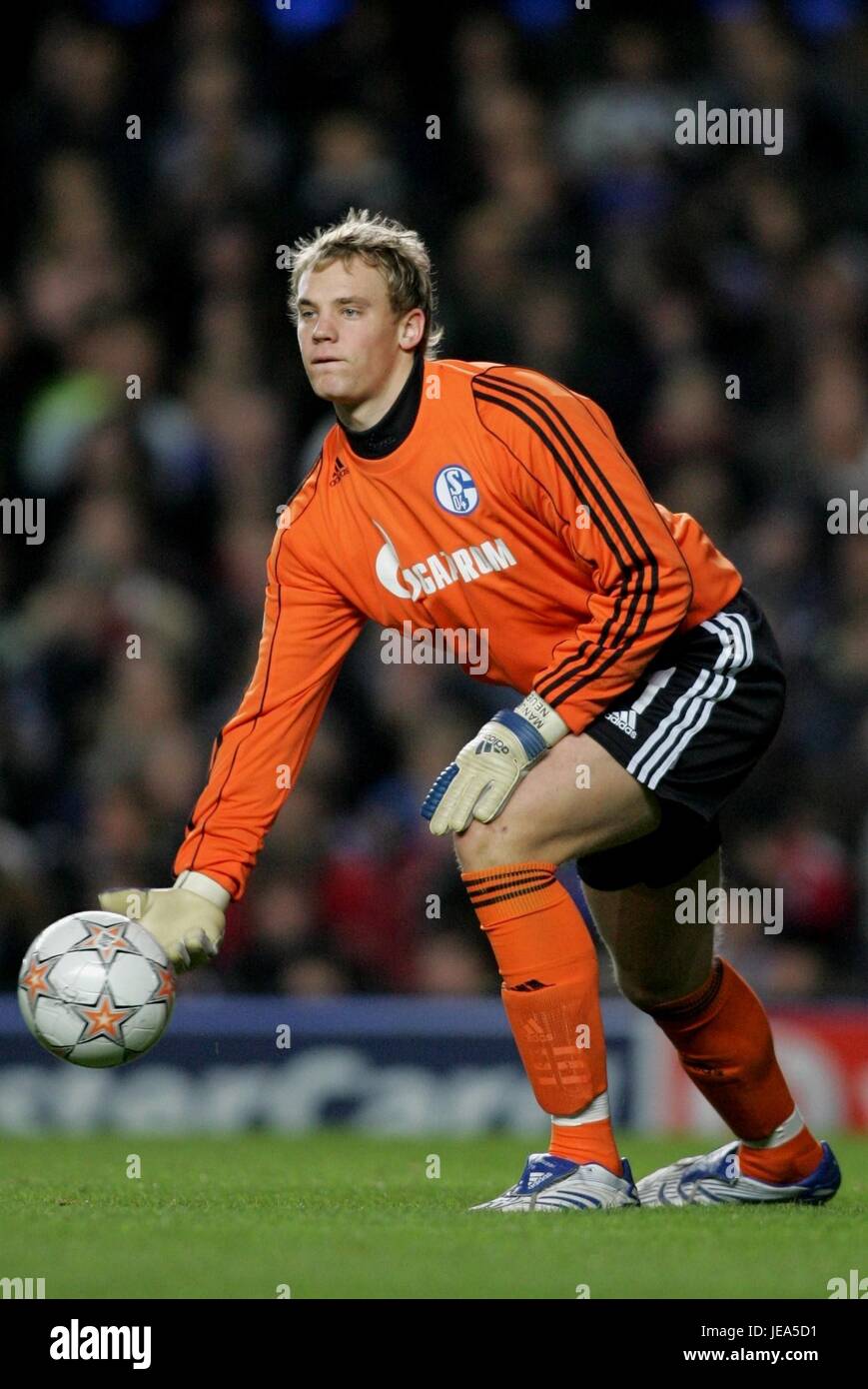 MANUEL NEUER SCHALKE O4 Stamford Bridge Londres Angleterre 24 octobre 2007 Banque D'Images