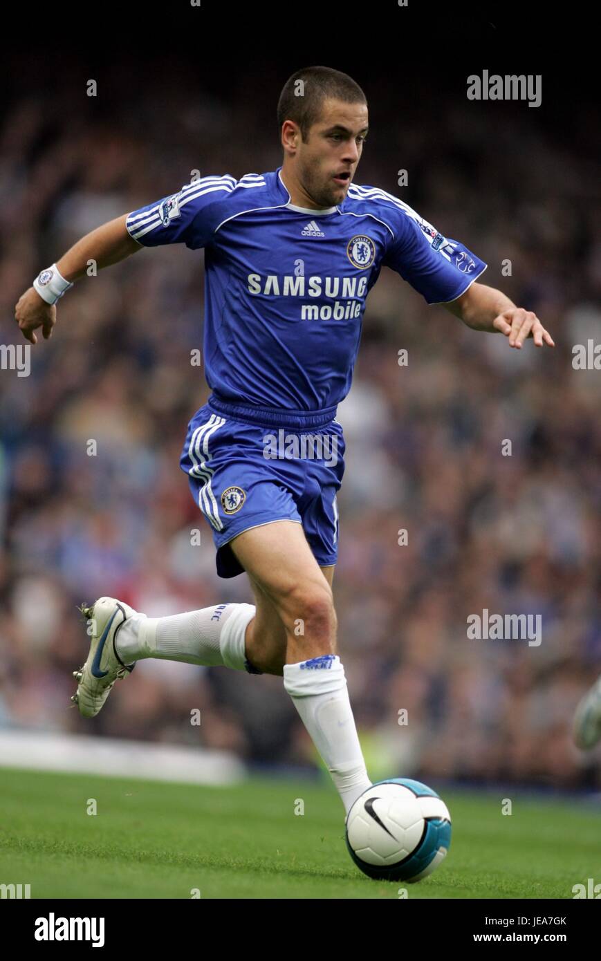 JOE COLE Chelsea (6) V MAN CITY (0). STAMFORD BRIDGE LONDRES Grande-bretagne 27 Octobre 2007 Banque D'Images