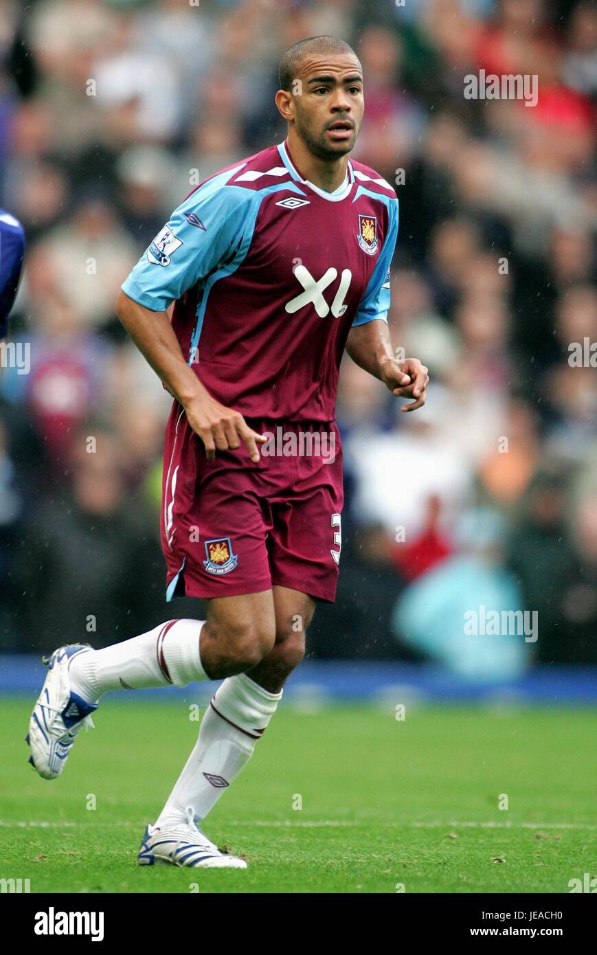 KIERON DYER West Ham United FC ST ANDREWS BIRMINGHAM ENGLAND 18 Août 2007 Banque D'Images