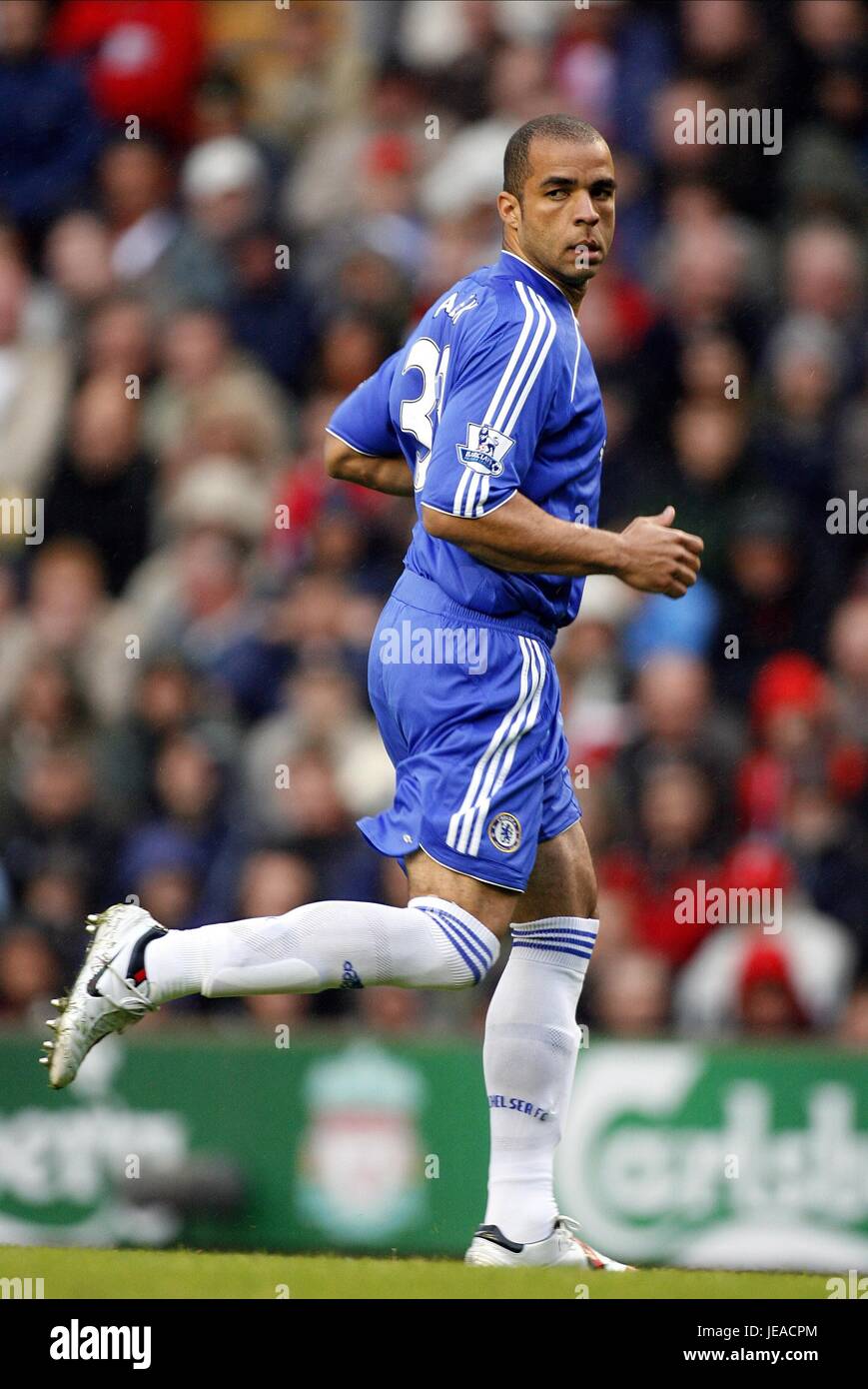 ALEX V CHELSEA LIVERPOOL ANFIELD LIVERPOOL ANGLETERRE 19 Août 2007 Banque D'Images