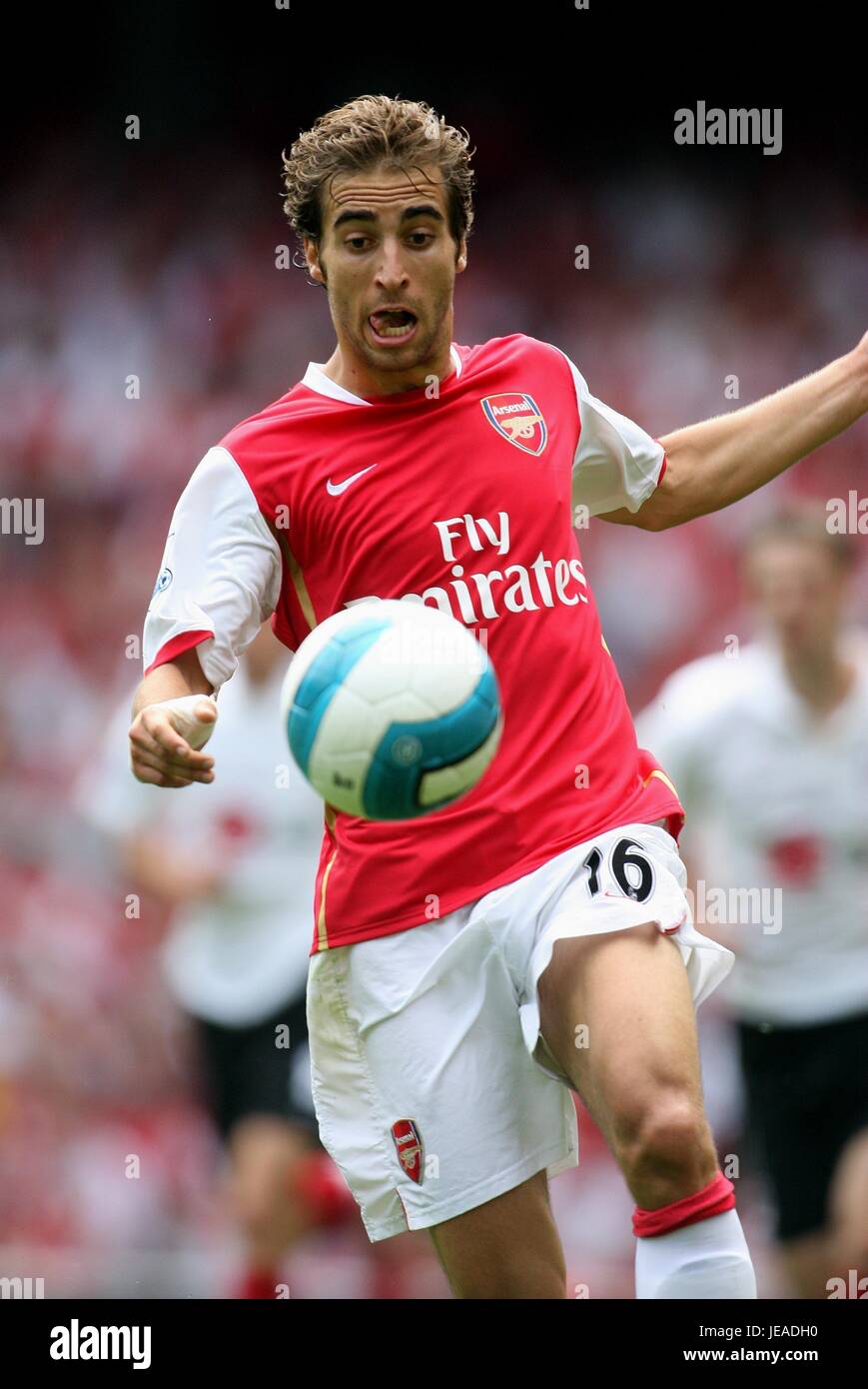 MATHIEU FLAMINI FC Arsenal Emirates Stadium, LONDON ANGLETERRE 12 Août 2007 Banque D'Images