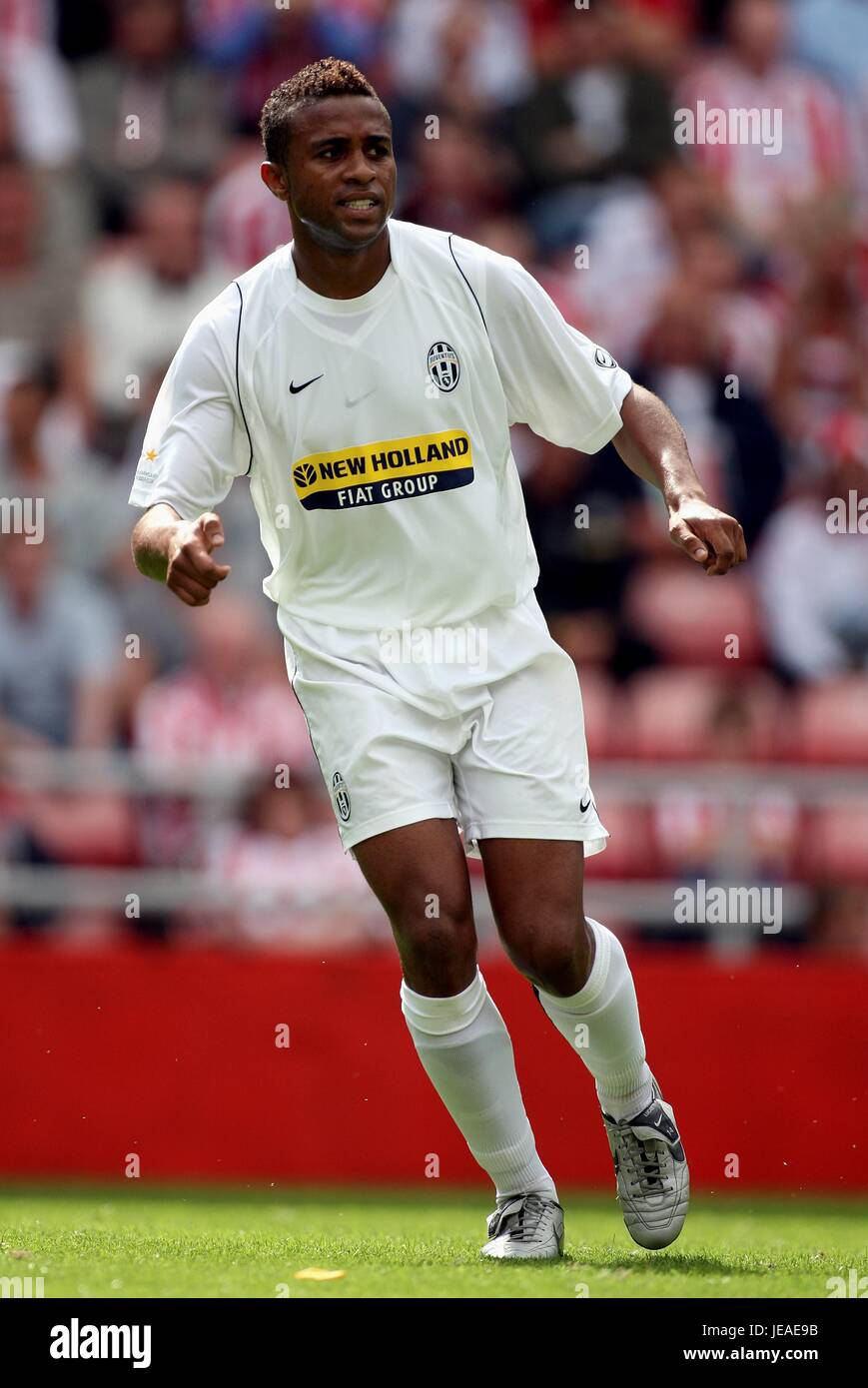 JORGE ANDRADE JUVENTUS STADIUM OF LIGHT SUNDERLAND ENGLAND 04 Août 2007 Banque D'Images