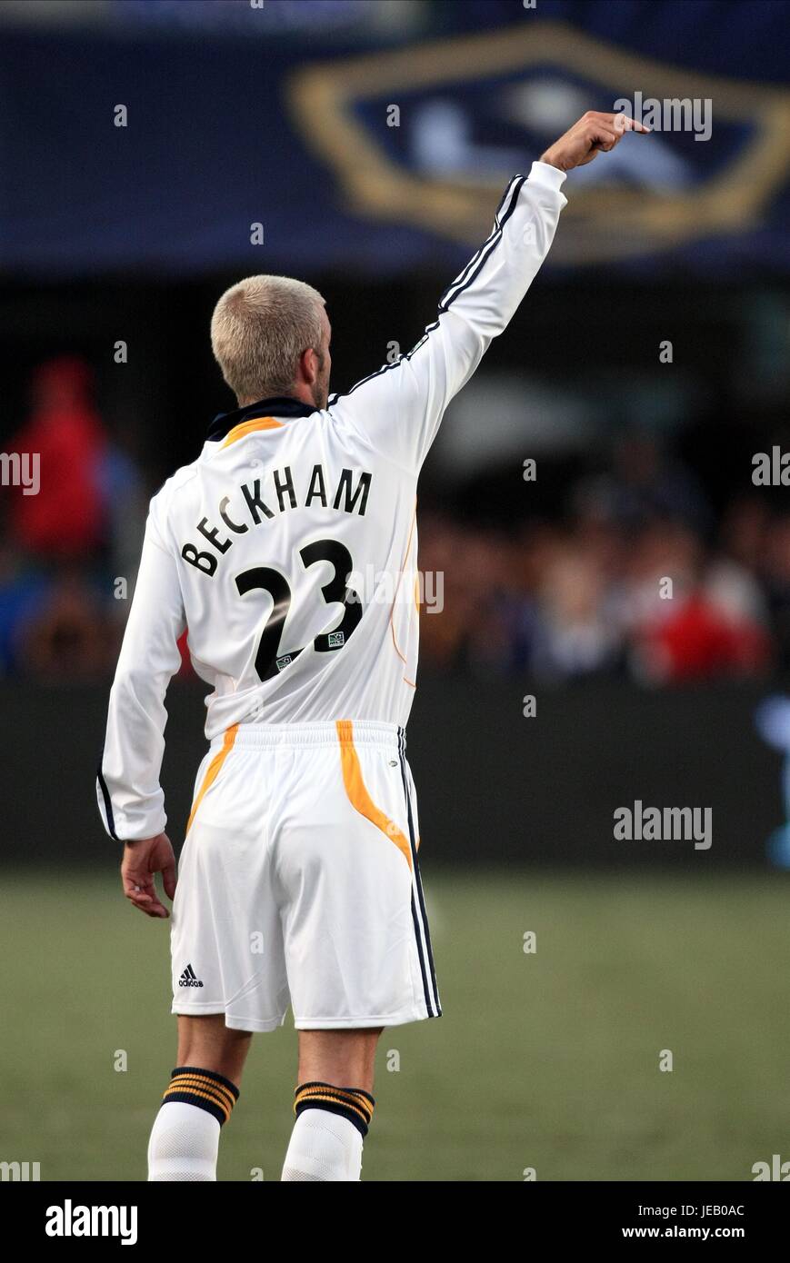 DAVID BECKHAM, LOS ANGELES GALAXY HOME DEPOT CENTER CARSON CALIFORNIA USA 21 Juillet 2007 Banque D'Images